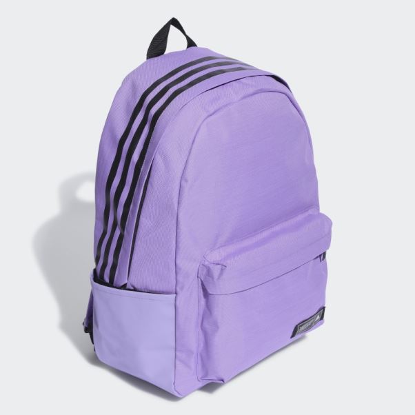 Sac à Dos Adidas Violet Classique à 3 Bandes