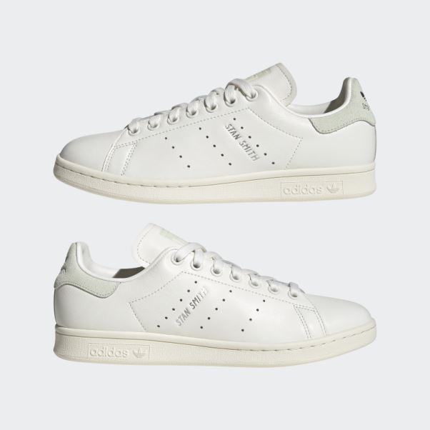 Chaussures Adidas Stan Smith Argent Chaud