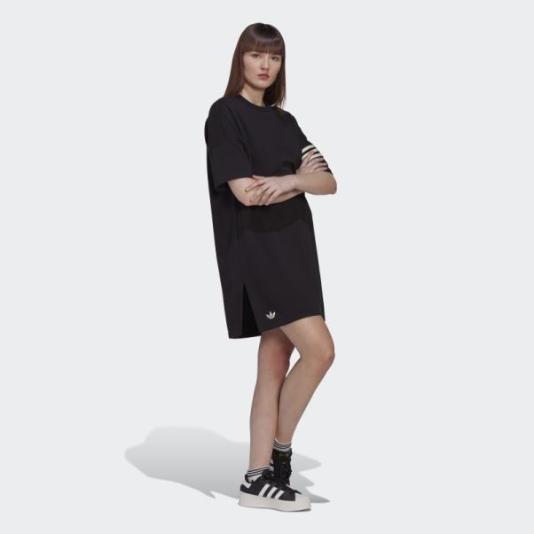 Adicolor Neuclassics Tee Robe Adidas Noir