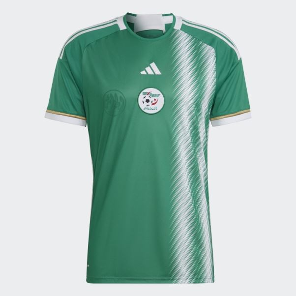 Maillot Adidas Algerie 22 Away Vert Gras