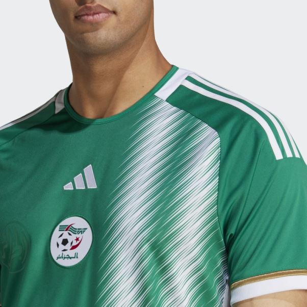 Maillot Adidas Algerie 22 Away Vert Gras