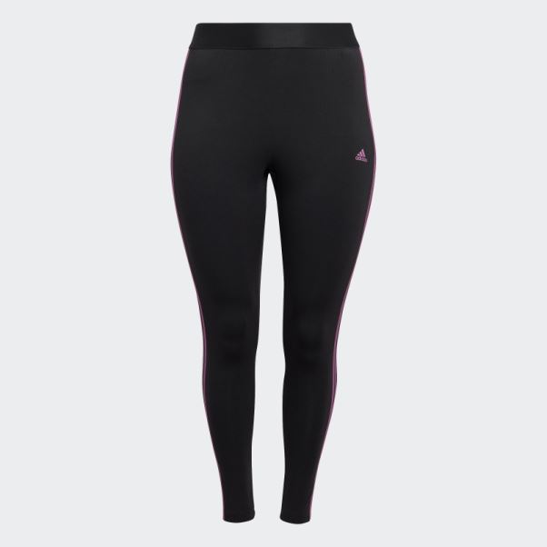 Legging Adidas Essentials 3-stripes (grande Taille) Lilas