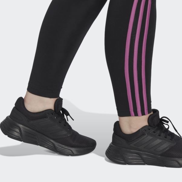 Legging Adidas Essentials 3-stripes (grande Taille) Lilas