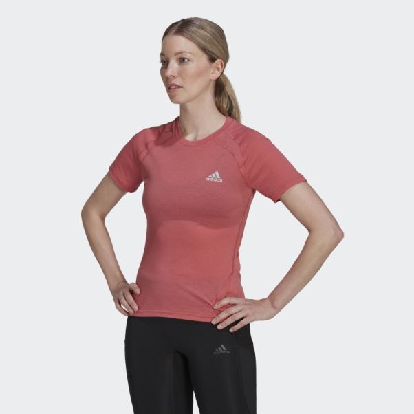 T-shirt De Course X-city Rouge Adidas