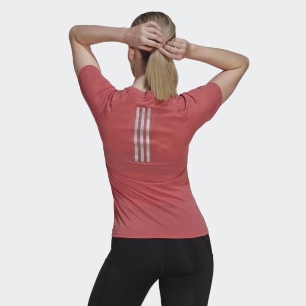T-shirt De Course X-city Rouge Adidas