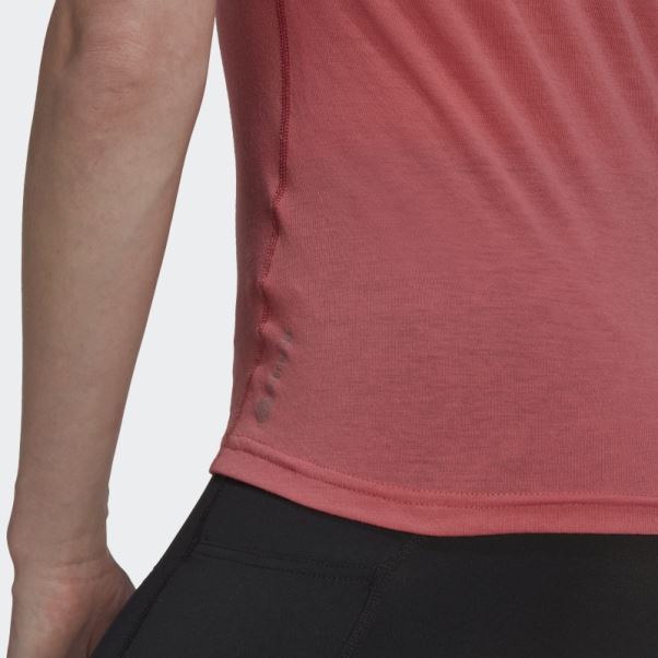 T-shirt De Course X-city Rouge Adidas