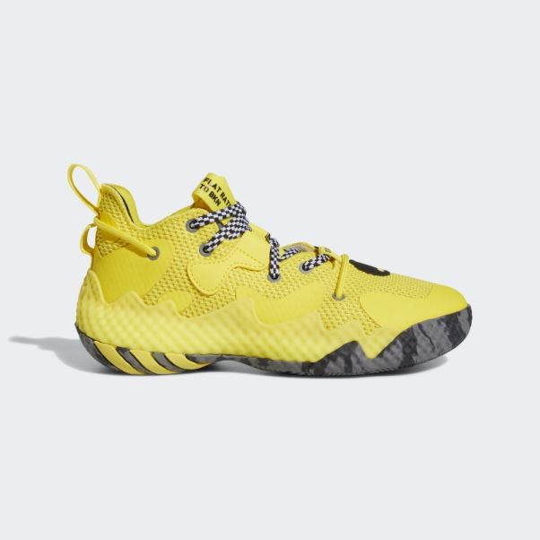 Jaune Durcir Vol. 6 Chaussures De Basket Adidas
