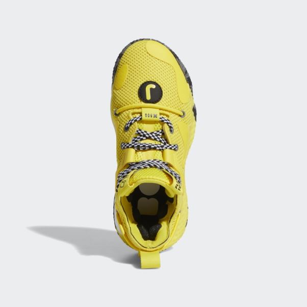 Jaune Durcir Vol. 6 Chaussures De Basket Adidas