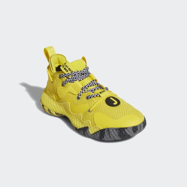 Jaune Durcir Vol. 6 Chaussures De Basket Adidas