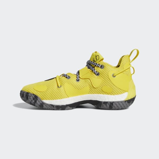 Jaune Durcir Vol. 6 Chaussures De Basket Adidas