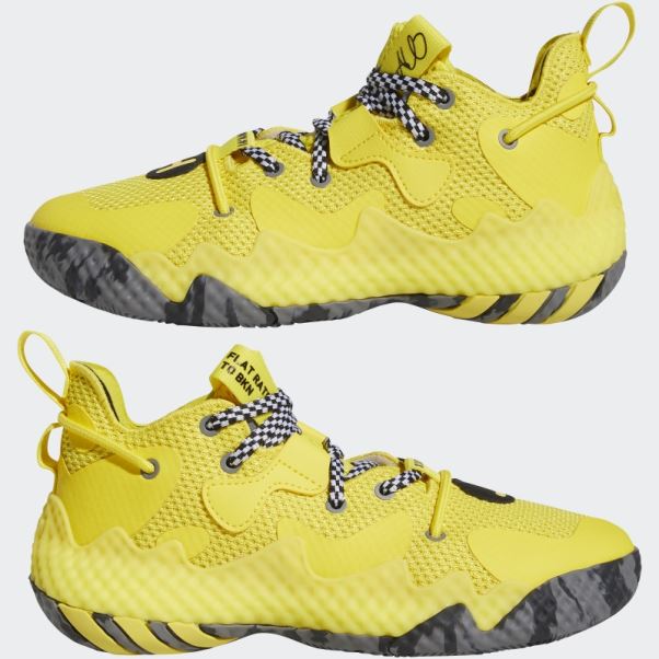 Jaune Durcir Vol. 6 Chaussures De Basket Adidas