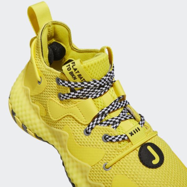 Jaune Durcir Vol. 6 Chaussures De Basket Adidas