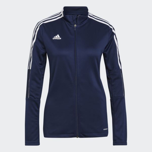 Veste De Survêtement Tiro 21 Bleu Marine Adidas Mode