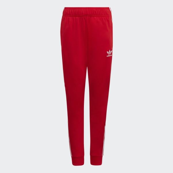 Pantalon De Survêtement Adicolor Sst Rouge Adidas
