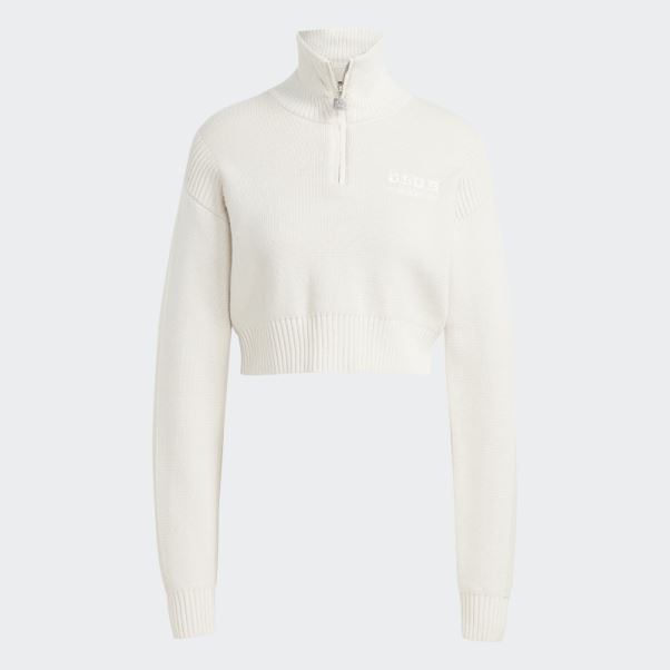 Veste De Survêtement En Maille Version Bleu Blanc Adidas