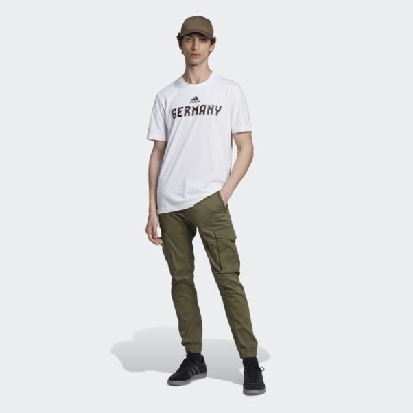 T-shirt Coupe Du Monde Fifa 2022 Allemagne Blanc Adidas Mode