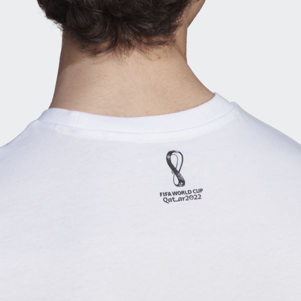 T-shirt Coupe Du Monde Fifa 2022 Allemagne Blanc Adidas Mode