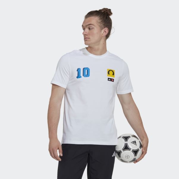 T-shirt Graphique Adidas X Lego Football Blanc