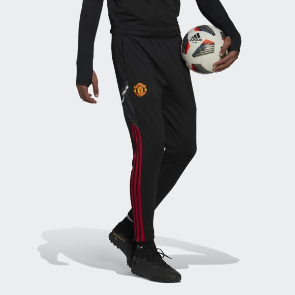 Adidas Manchester United Condivo 22 Pantalon De Survêtement D'entraînement Noir
