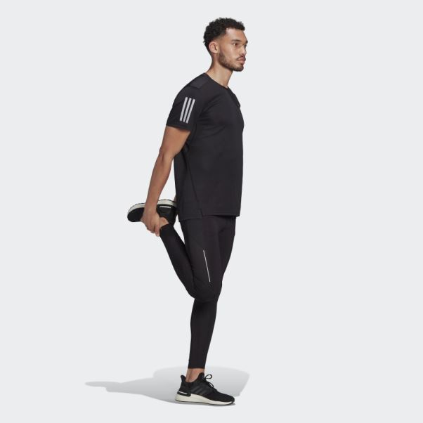 Adidas Possède Le T-shirt Run Argent