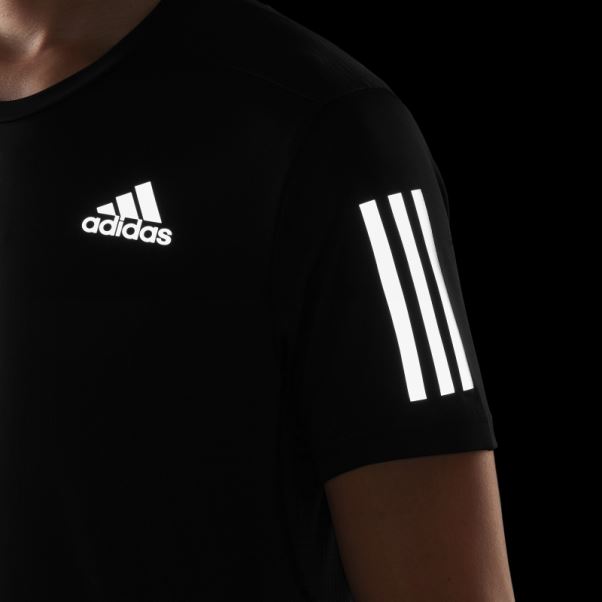 Adidas Possède Le T-shirt Run Argent