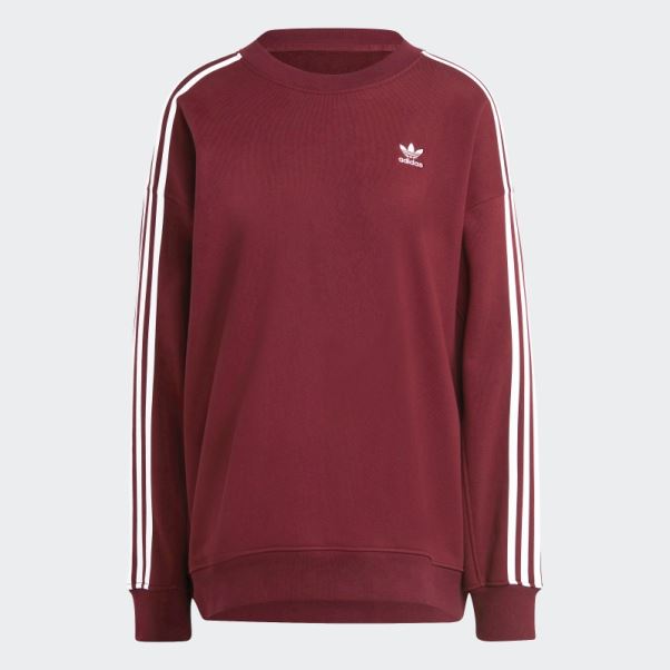 Sweat Oversize Adicolor Classics Adidas Rouge
