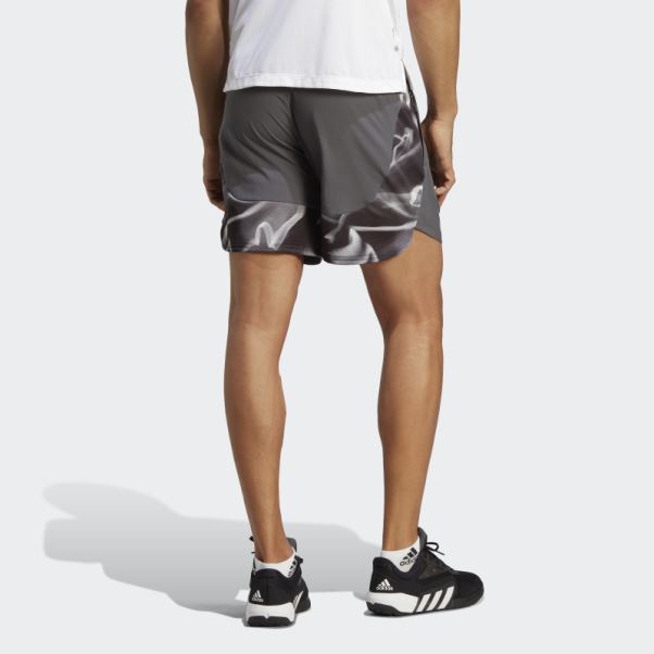 Short D'entraînement Adidas Conçu Pour Le Mouvement Gris