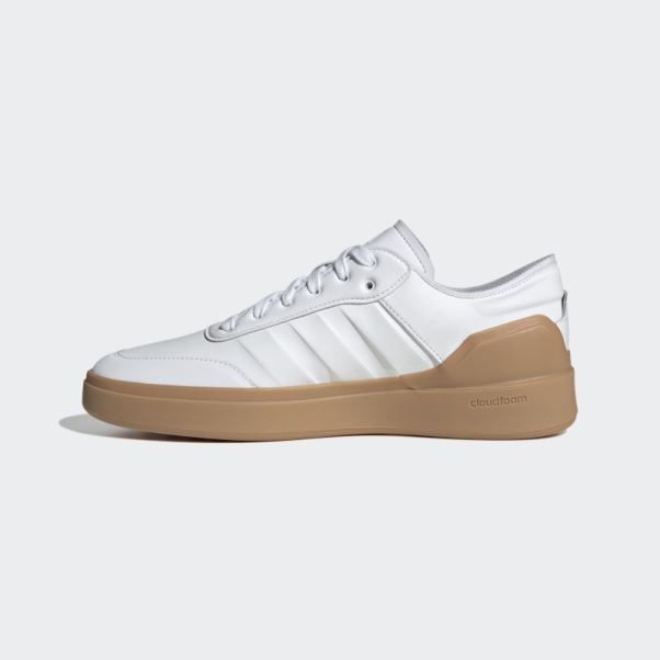 Chaussures Adidas Court Revival Blanches
