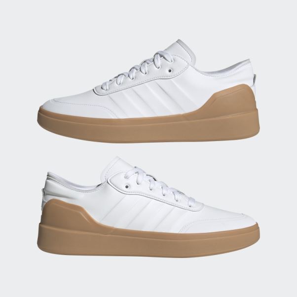 Chaussures Adidas Court Revival Blanches