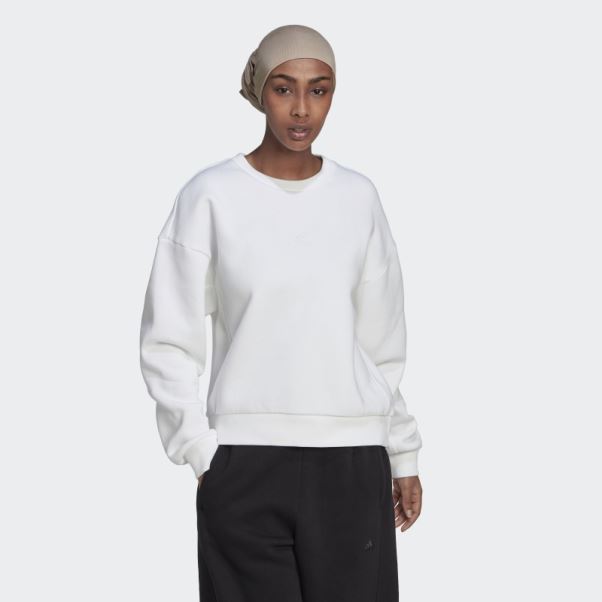 Sweat Polaire All Szn Blanc Adidas