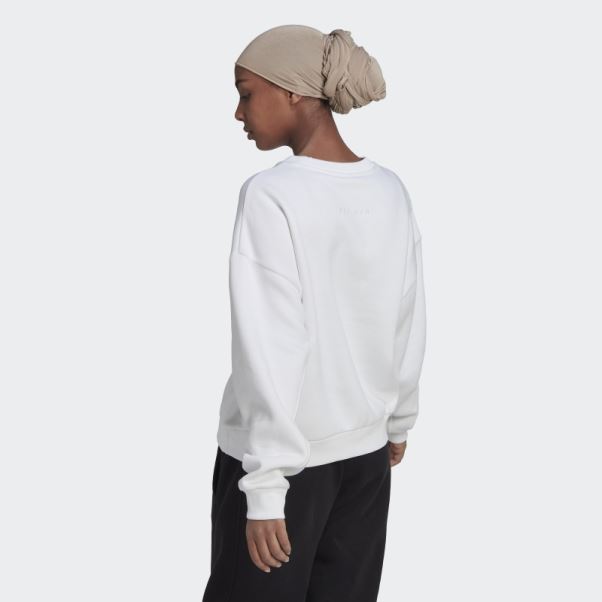 Sweat Polaire All Szn Blanc Adidas