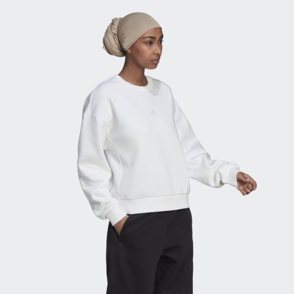Sweat Polaire All Szn Blanc Adidas