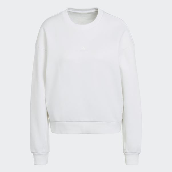 Sweat Polaire All Szn Blanc Adidas