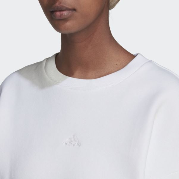 Sweat Polaire All Szn Blanc Adidas