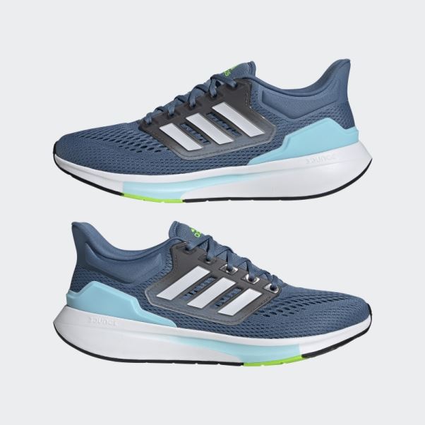 Eq21 Run Chaussures Altérées Bleu Adidas
