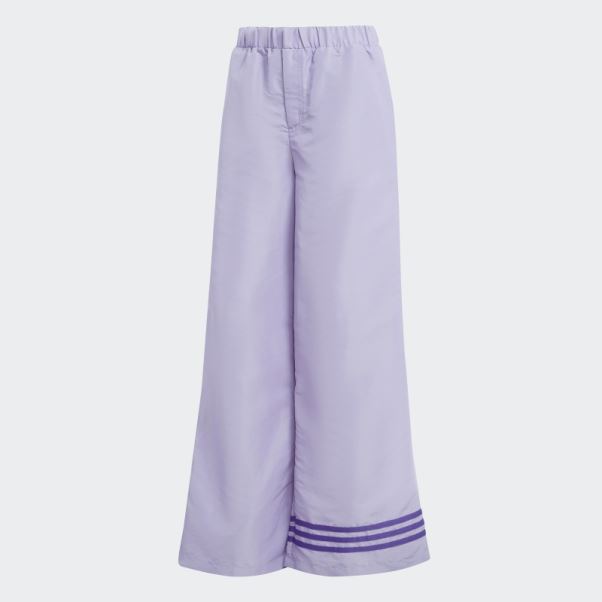 Pantalon Large Adidas Lilas