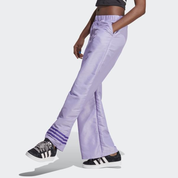 Pantalon De Survêtement Large Adidas Lilas