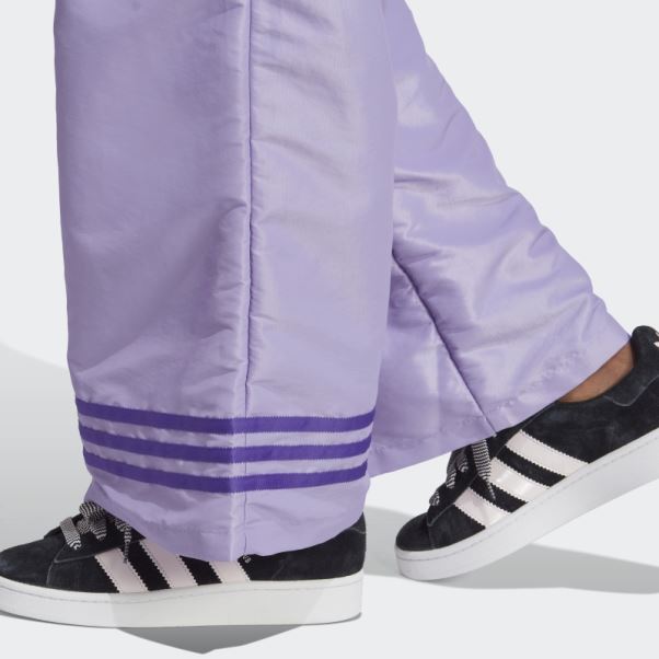 Pantalon De Survêtement Large Adidas Lilas