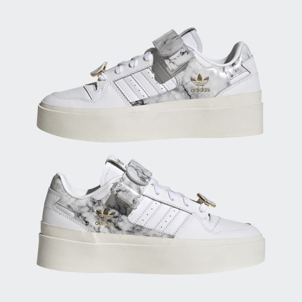 Adidas Forum Bonega Chaussures Or Métallique Mode