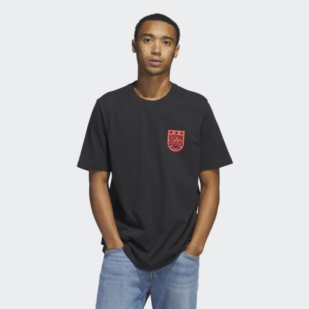 T-shirt à Manches Courtes Adidas Xpress Noir