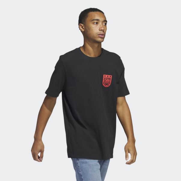 T-shirt à Manches Courtes Adidas Xpress Noir