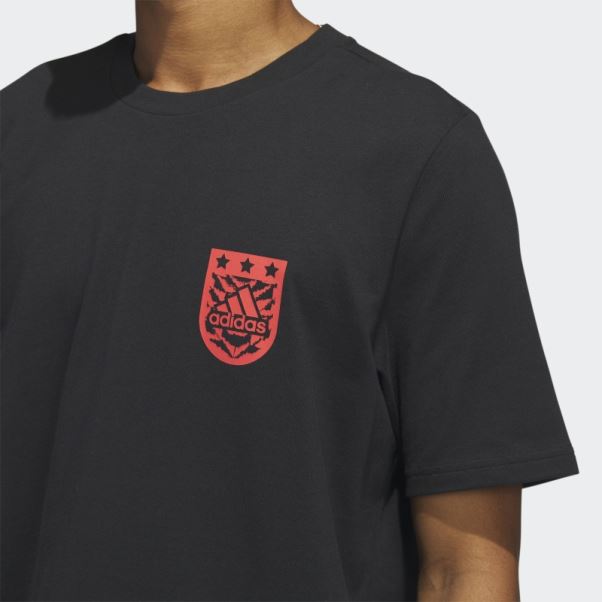 T-shirt à Manches Courtes Adidas Xpress Noir