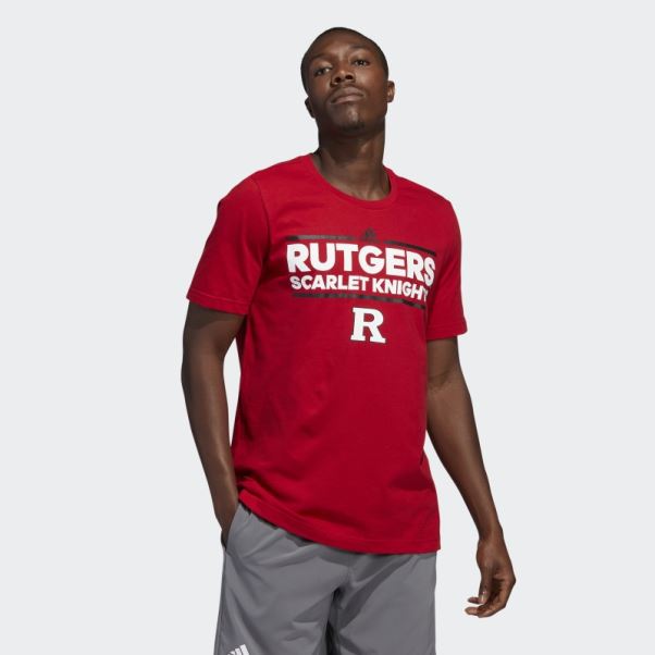 Tee Shirt Adidas Rouge