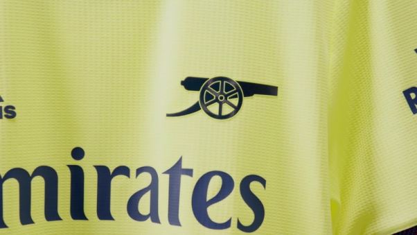 Arsenal 21/22 Away Authentique Maillot Perle Citrine Adidas