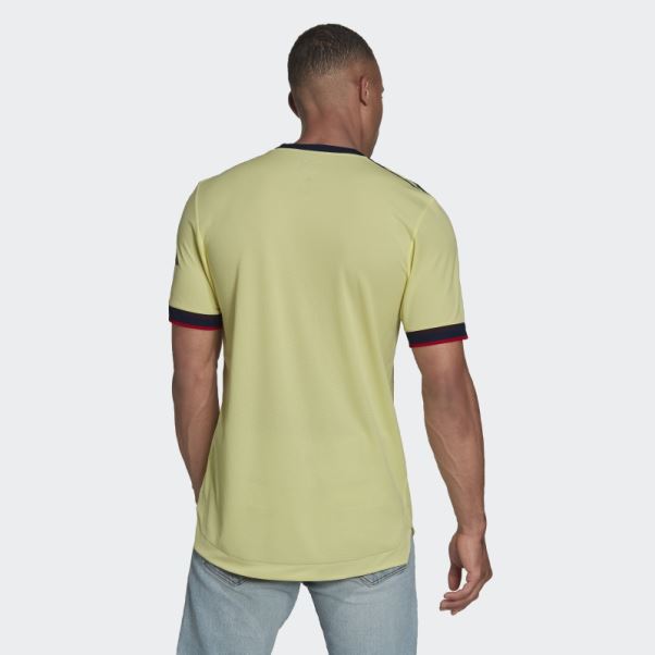 Arsenal 21/22 Away Authentique Maillot Perle Citrine Adidas