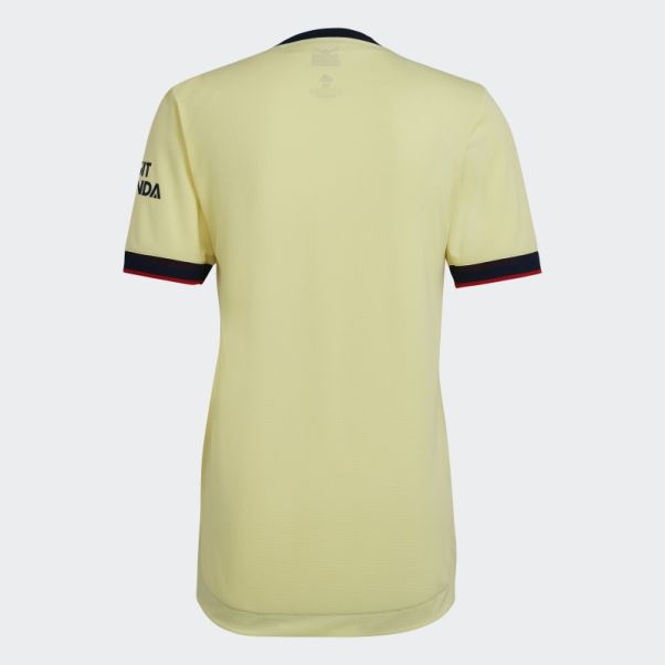 Arsenal 21/22 Away Authentique Maillot Perle Citrine Adidas