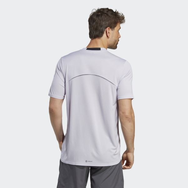 Conçu Pour Le Mouvement T-shirt D'entraînement Hiit Silver Dawn Adidas