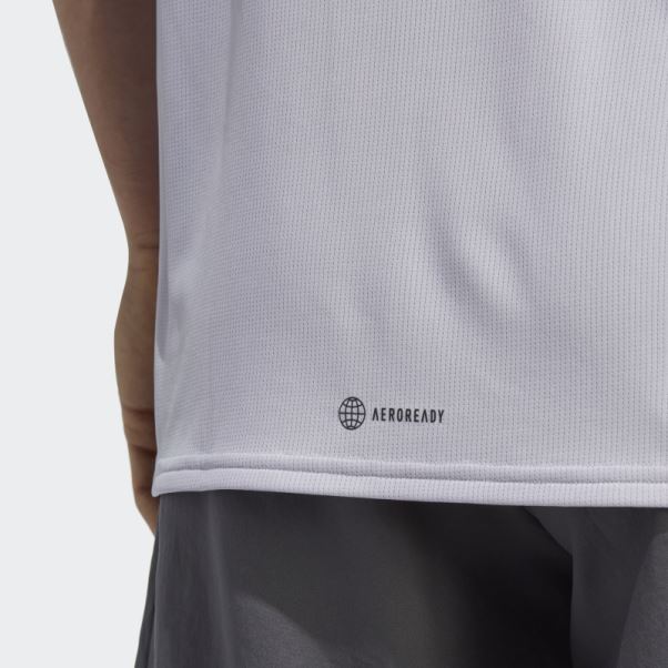 Conçu Pour Le Mouvement T-shirt D'entraînement Hiit Silver Dawn Adidas