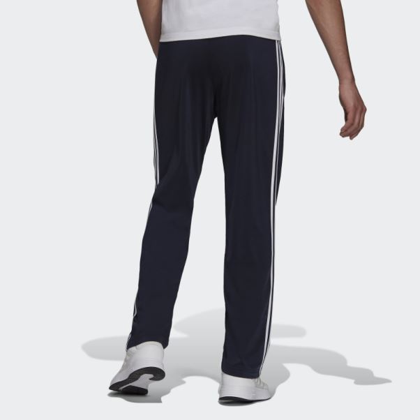 Pantalon De Survêtement Adidas Ink Primegreen Essentials Warm-up Ourlet Ouvert 3 Bandes