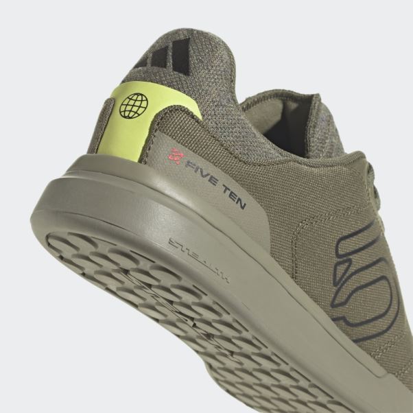 Adidas 5 Ten Sleuth Dlx Chaussures De Vélo De Montagne En Toile Olive